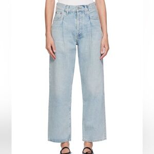 Agolde Light Blue Straight Leg Jeans